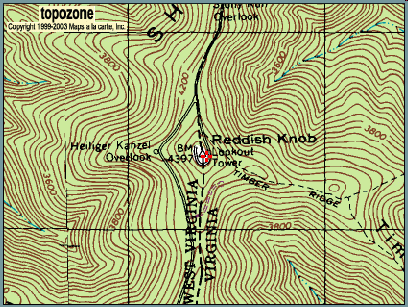 reddishknob-topozone